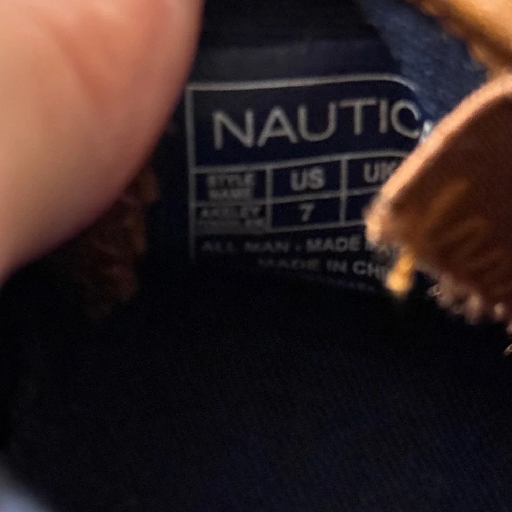 Nautica Kids‎ Brown Slip On Loafers Shoes Casual Comfort Toddler Size 7